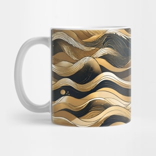 Golden Waves Mug